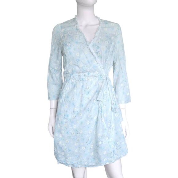 90s vintage lace peignoir set - Picture 3 of 8